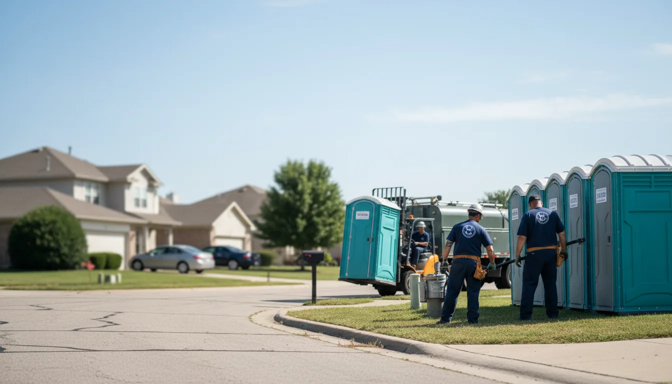 Porta Potty Rental in White Deer, TX near me